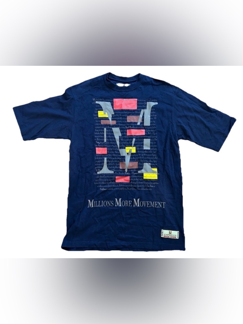 Millions More Movement T-Shirt 2005 10th Anniversary Million Man March Small